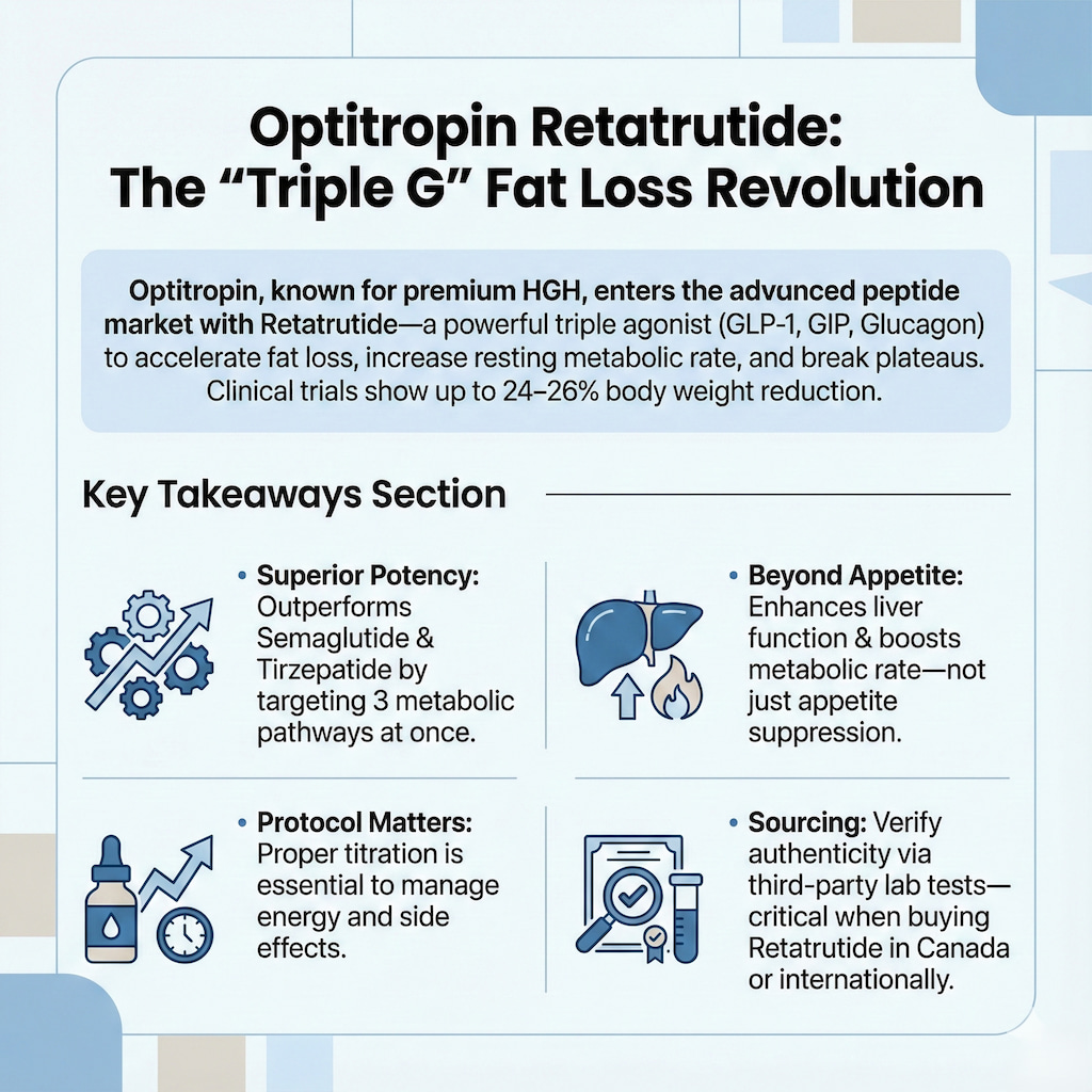 Optitropin Retatrutide info